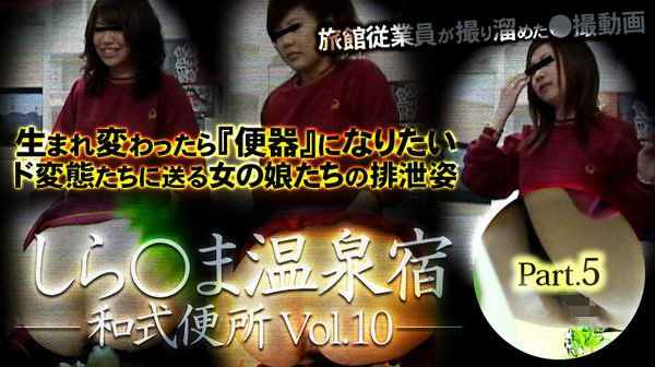 しら○ま温泉宿和式便所 vol.10 Part5