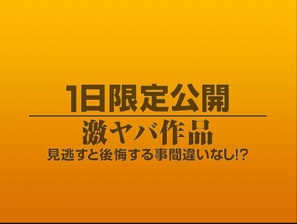 1日限定公開激ヤバ作品1120