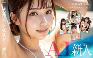 [水野みずき]【新人AI】正統派美少女スター誕生 Jcup 水野...