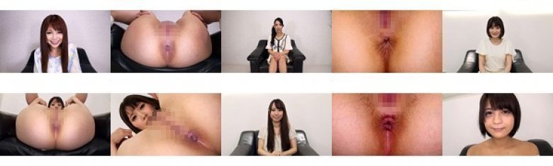 面接に来たらいきなりアナルをおっぴろげさせられた素人娘:Image