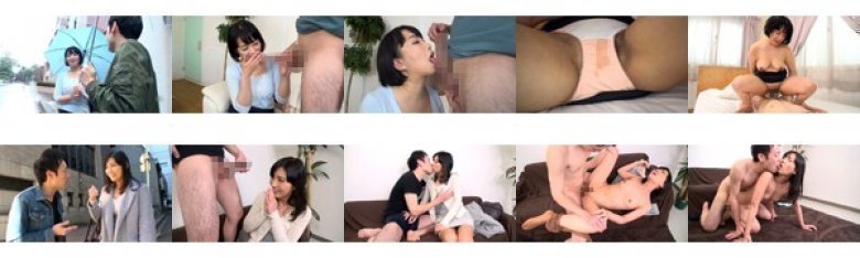 ナンパした奥様にちょっとエッチなモニター調査をお願い！18cmのデカマラをいきなり見せつけ！目の前でイキリ勃つ肉棒にムラムラしちゃってモニター調査を言い訳に不貞挿入！激しいピストンにイクイクが止まらない！:Image