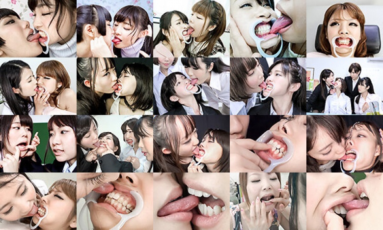 Tooth licking lesbian:Image
