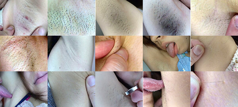 Woman with Smelly Armpits Collection 01:Image