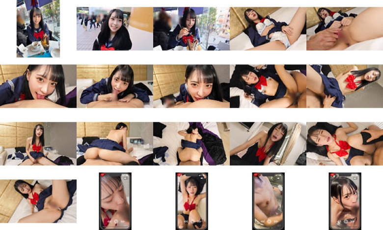 [Afsk☆Sex] Moeka-chan, 1☆ year old, is looking for a man she can have sex with even though she has a boyfriend! NTR creampie sex without the knowledge of the boyfriend of a lovey-dovey couple who are in touch every day! !:Image