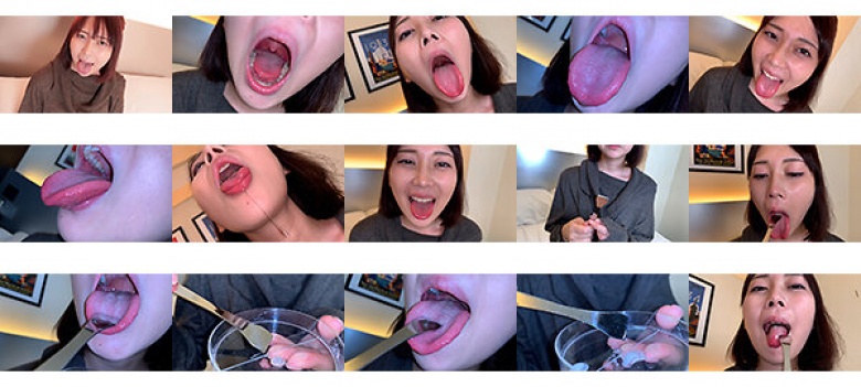 Kaho Kashii's rich and beautiful tongue polish:Image