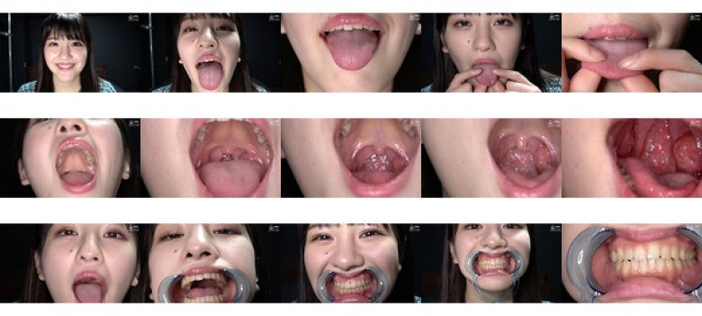 Super Rare Mouth, Teeth, Tongue Tongue, Throat Observation Ena Kasuga:Image