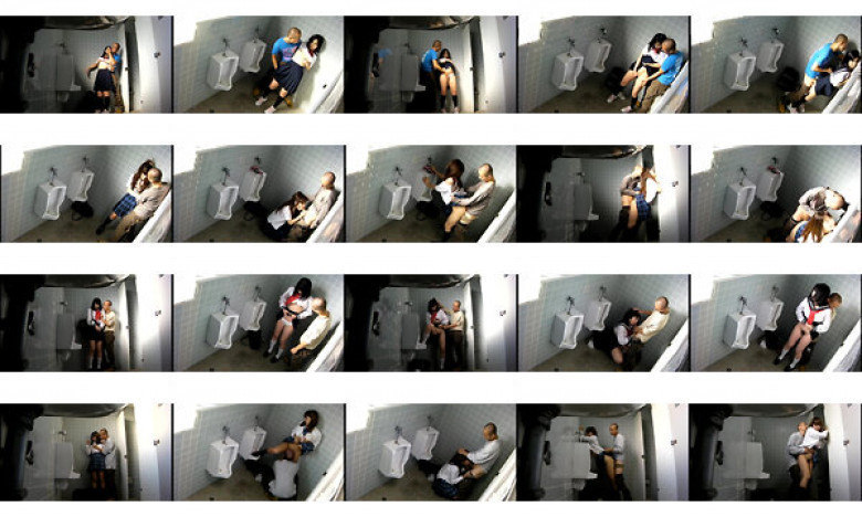 While being raped in a public toilet ○ Raw voyeur 4:Image