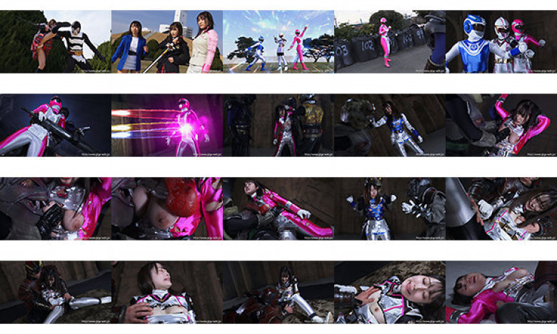 Heroine Rangers Annihilation Operation Jewel Pink, Seinin White, Raiga Dolphin:Image